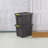 Sterilite Latching Tuff1 Stackable Storage Tote Bin w/ Latch Lid-104713205-104713204