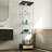 Modern Glass Display Cabinet With Drawer-348313420