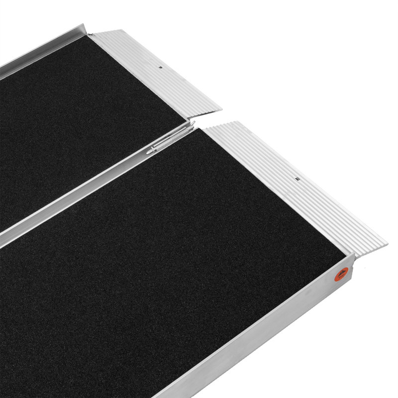 Silver Spring Metal Foldable Portable Ramp, 5" H x 30" W x 60" L