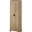 Armoire de rangement rectangulaire brune avec tablette réglable, deux portes, matériau, - protection contre le basculement, pour maison de style champêtre, 20 lb / tablette, capacité méditerranéenne de 20 lb par tablette-42570345