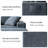Trendell Upholstered Corduroy Sofa Chair, Oversized Chaise Lounge Indoor, Sleeper Sofa with Cup Holder and Ottoman-1255265104