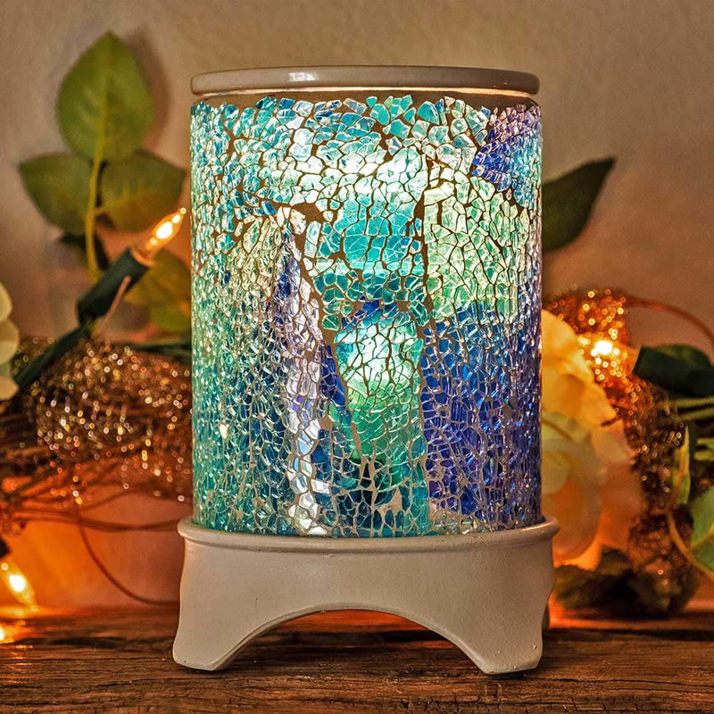 Rainbow Electric Wax Warmer, Blue/Green