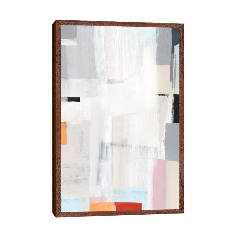 Meno I by Isabelle Z - Print on Canvas, Classic Brown Wood Framed, 101.6 cm H x 66.04 cm W