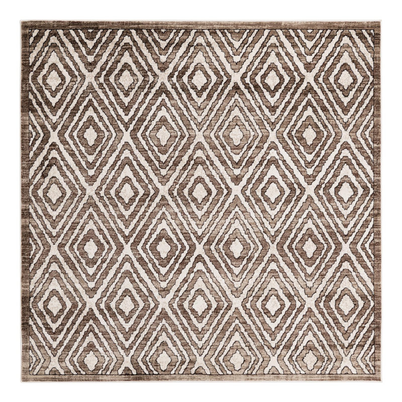 Amorrah Moroccan Indoor Rug, Square 6'
