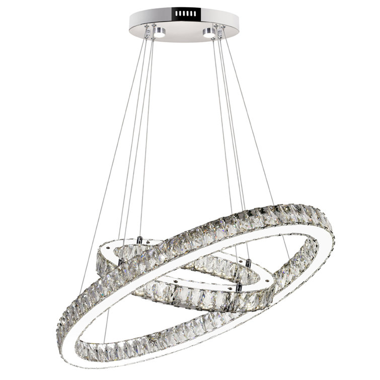 Lustre géométrique unique à DEL Bartee