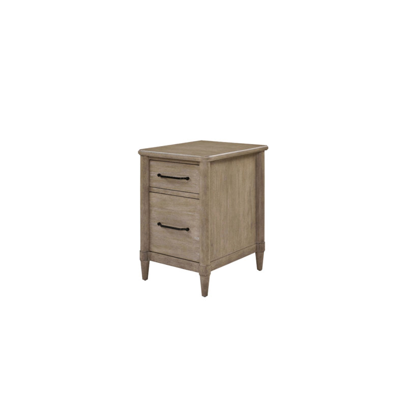 2 Drawer Filing Cabinet, Sand