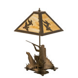 Rustic Lodge Table Lamp