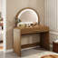Table de coiffeuse avec miroir tactile et tiroir