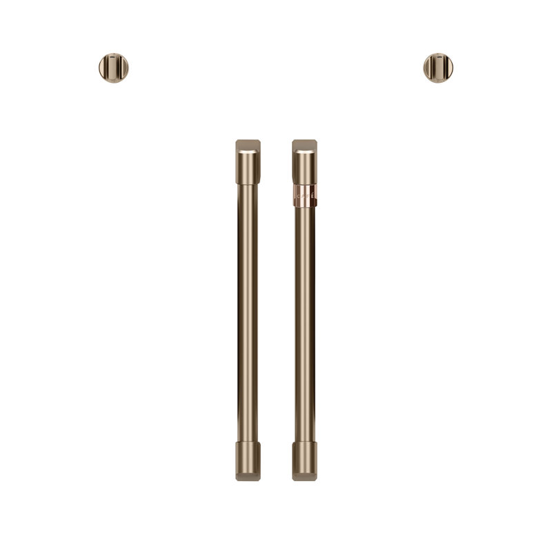 French Door Wall Oven Handle Kit, Brushed Bronze