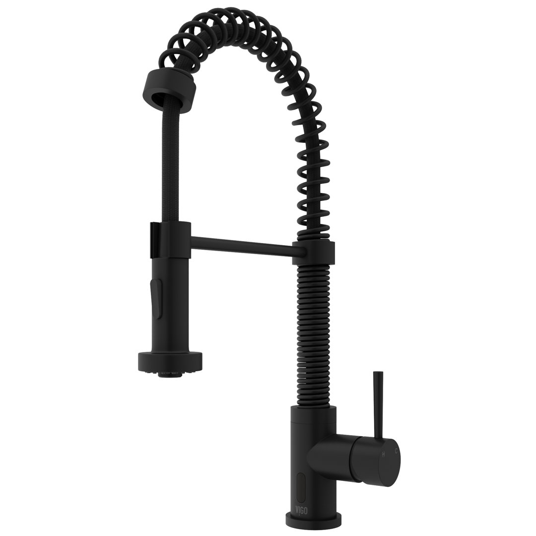 Edison 19" H 1-handle Pull-Down 2-Function Sprayer Touchless Kitchen Faucet VIGO
