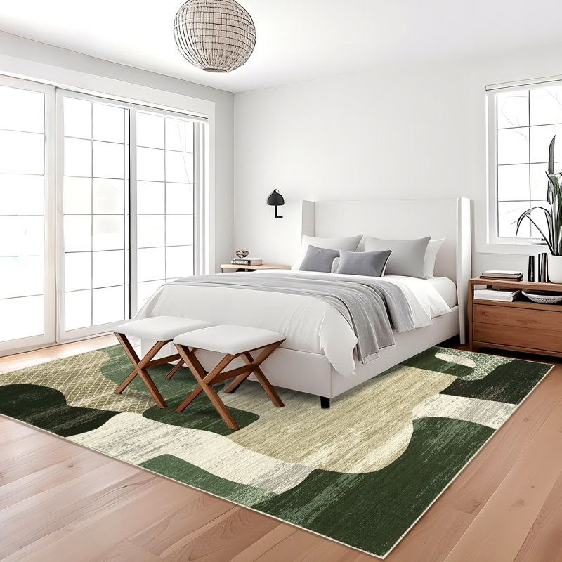Tapis de salon Modern Abstract, Rectangle 10 pi x 13 pi