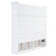 Lit double mural blanc avec ajouts d'armoires, confort pour les espaces compacts, réduction des tablettes de rangement améliorant les lattes, sommeil régulier et contreplaqué