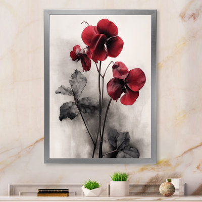 " Red Violets Dreamer I "