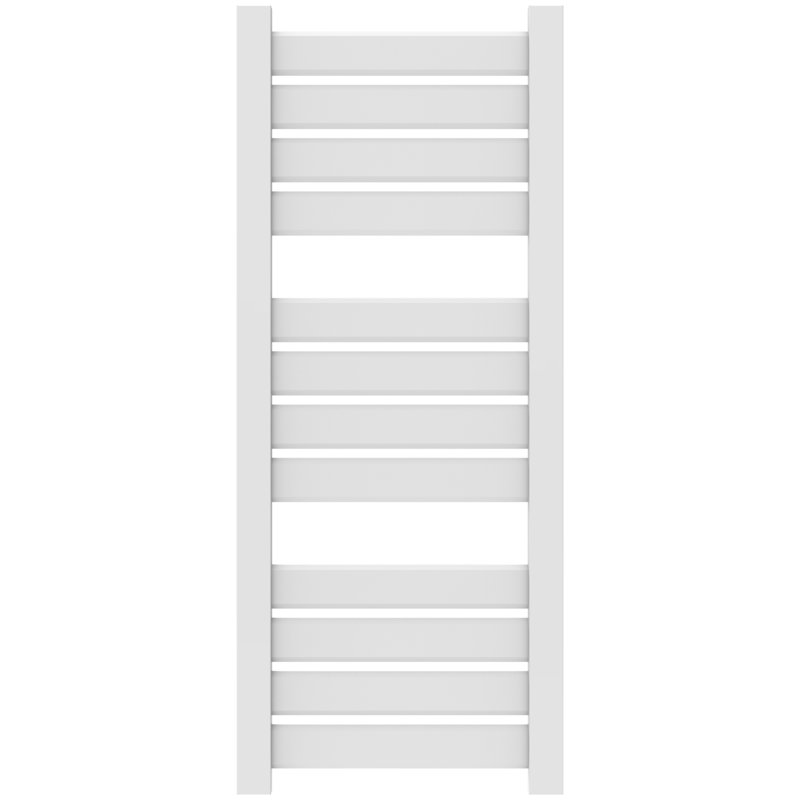 Chauffe-serviettes électrique mural double usage Vega, Blanc