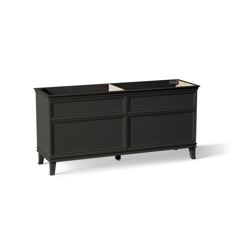 Artifacts 72 In. Bathroom Vanity Cabinet, Black