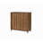 Oak Finish Shoe Cabinet