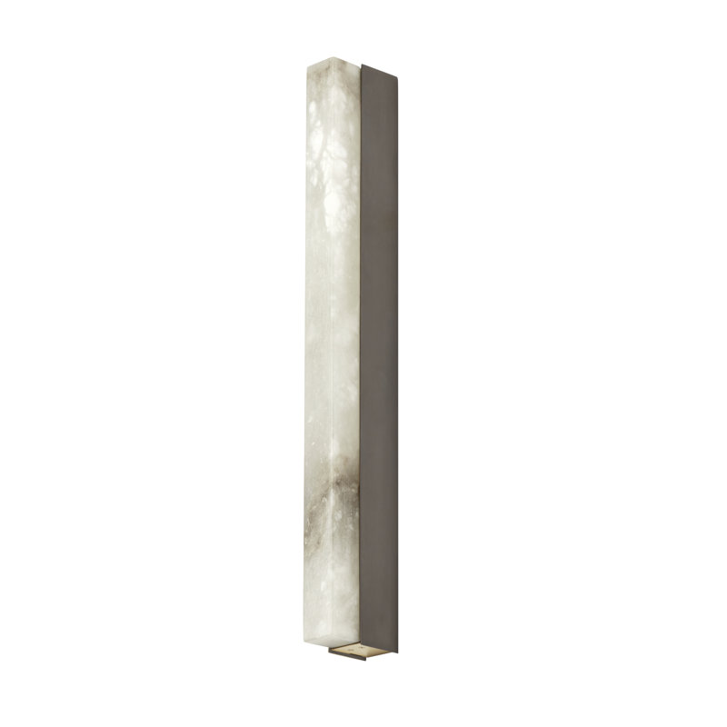 Artes 1 - Light LED Flush Mounted Sconce, Bronze