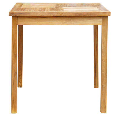 Havana Outdoor Square Teak Bar Table