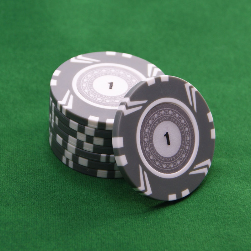 The Man Cave Project Plastic Poker Chips