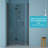 36"W x 72"H Fold Frameless Shower Door