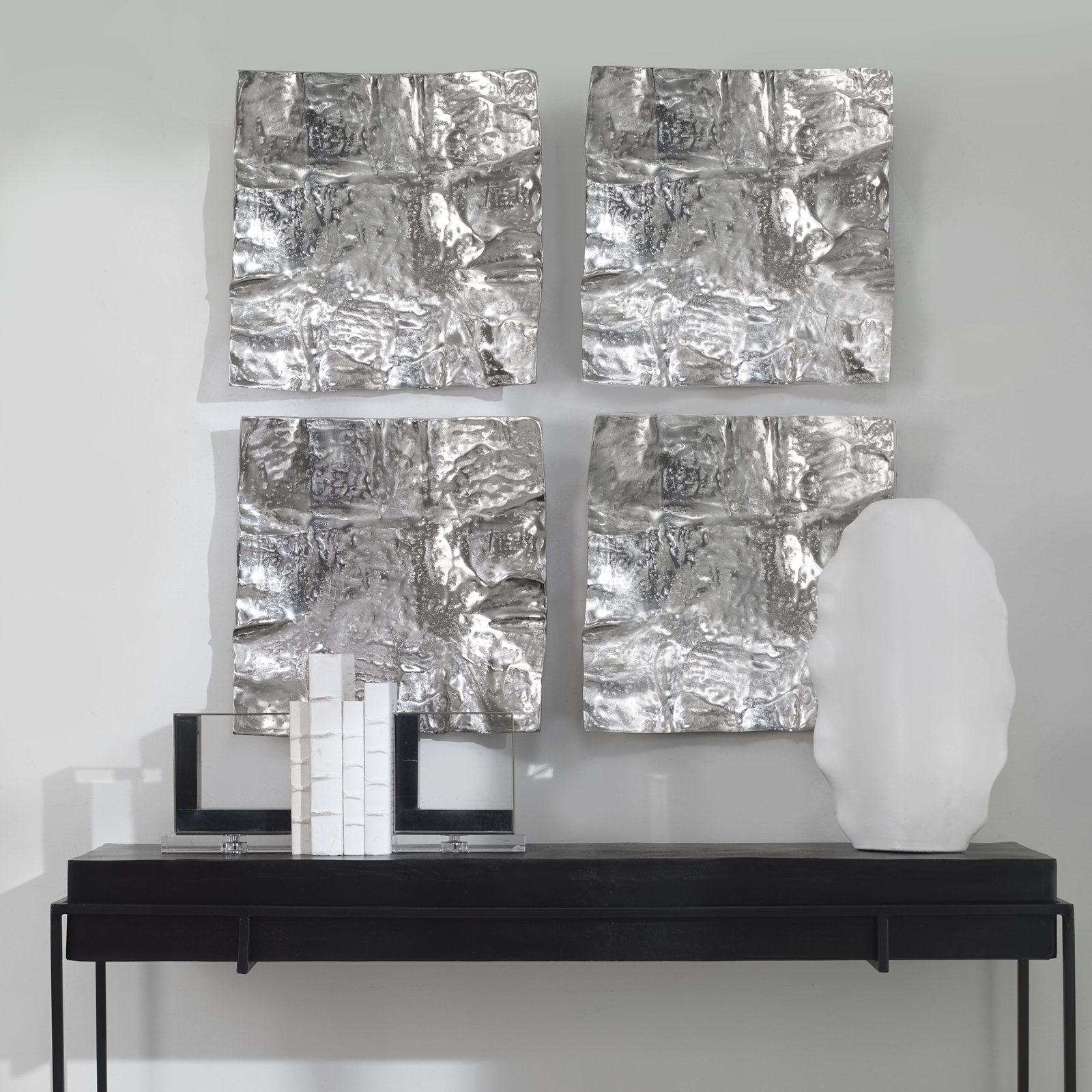 Metal Wall Decor, Silver