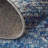 Groh Paras Abstract Contemporary Area Rug, Blue/Purple-2126189062