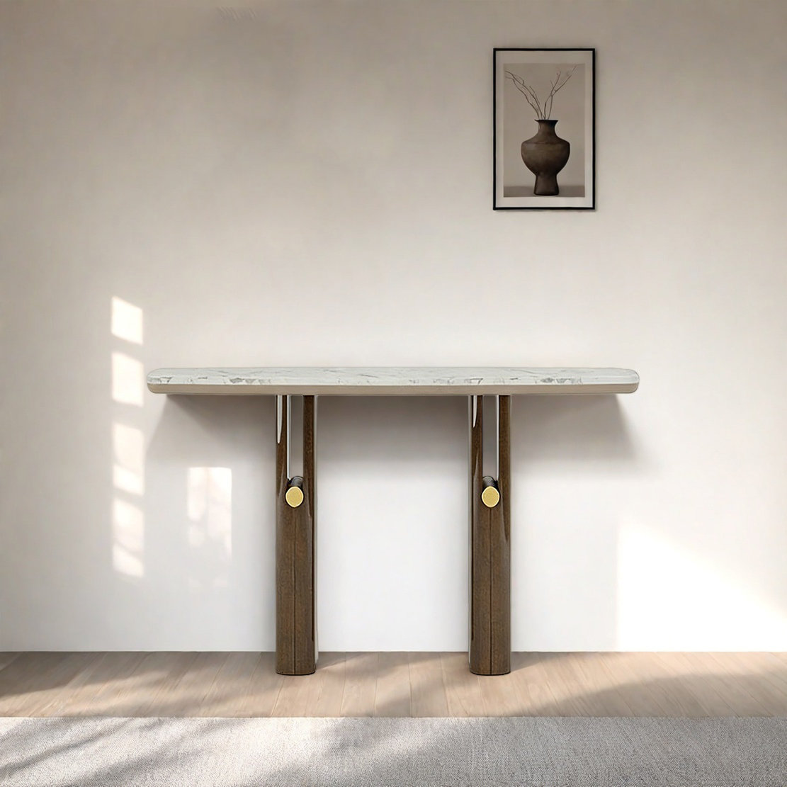 George Oliver Retro Minimalist Art Console Table - Wayfair Canada