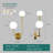 Mid Century Modern Vanity Light With Globe Milk Glass Wall Sconce Indoor Wall Light Fixtures For Living Room Bedroom Hallway-1802686304