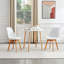 Alfret Round Solid Wood Base Dining Table-1916035601