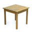 Table de bout d'extérieur carrée en bois d'acacia 18 po Archer-450244877