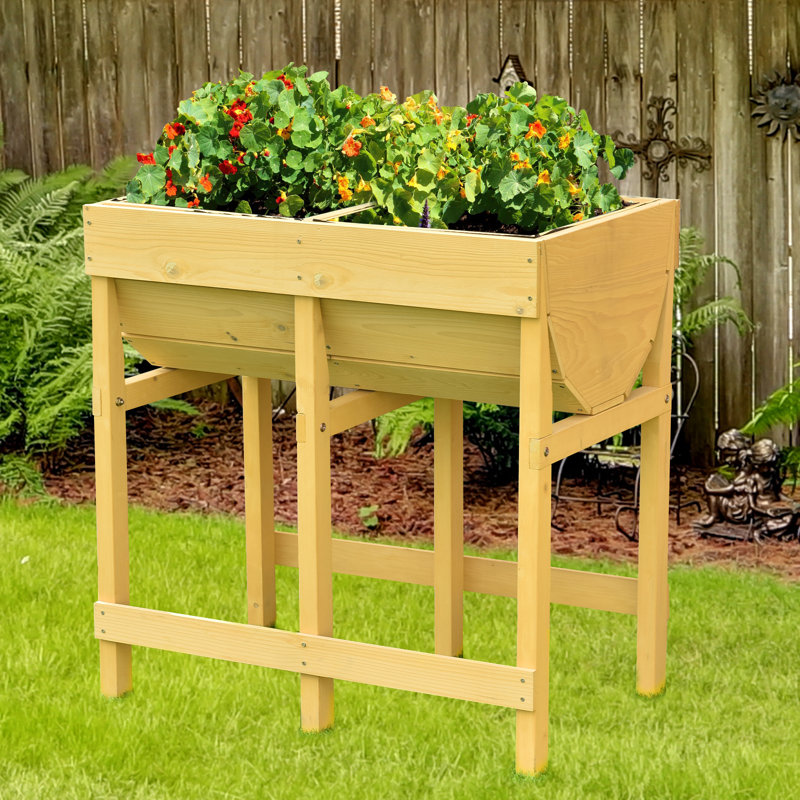 Adrieana Outdoor Elevated Planter