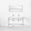 C 48.25" Single Bathroom Vanity Set with Mirror