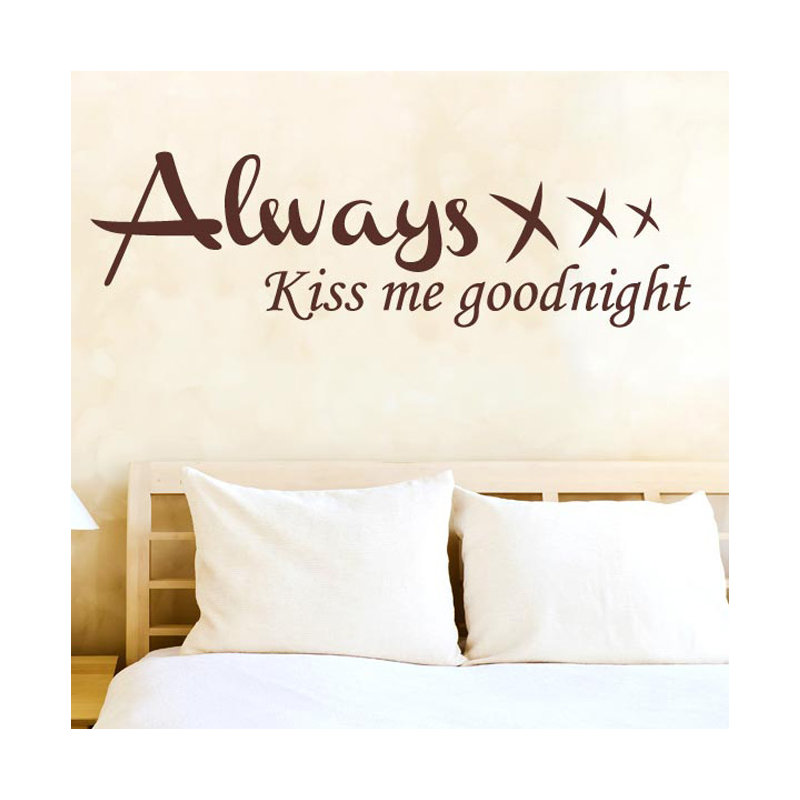 Wall Decal, Brown, Large