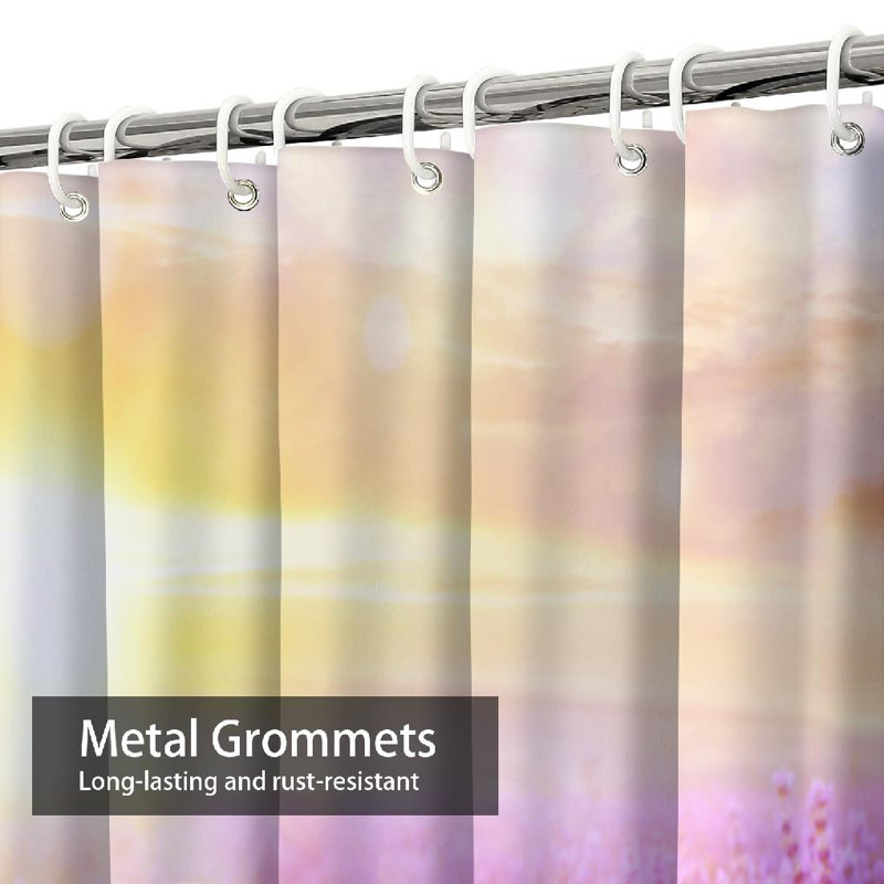 Rideau de douche Lavender, L 72 po x l 72 po