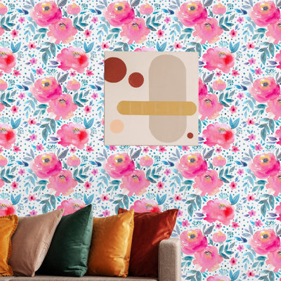 Rouleau de papier peint adhésif Cayucos Garden