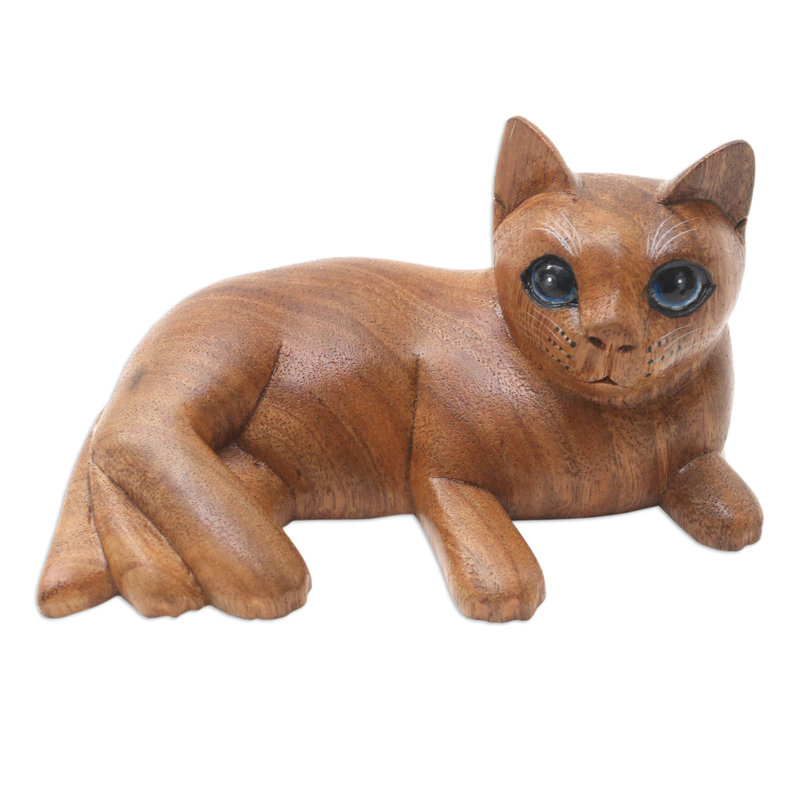 Statuette féline