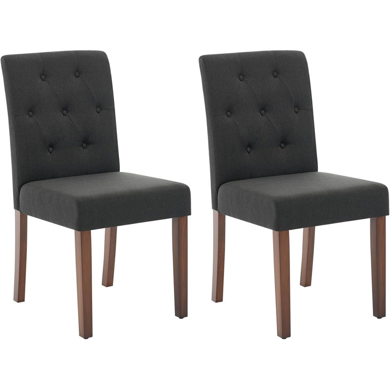 Upholstered Accent Chair, Black