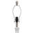 Latshaw 1-Light Ceramic Table Lamp with Fabric Empire Shade-1283084216