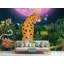 Green Jungle Leopard Kids Wall Mural-1392172859
