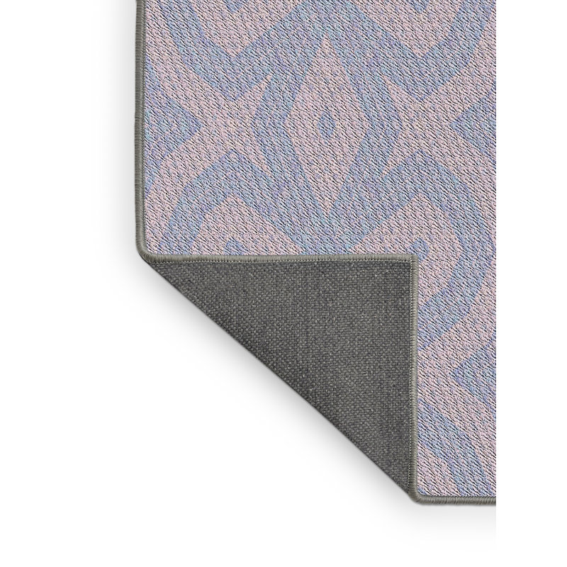 Tapis mauve à métier motorisée, Rectangle 2 pi x 4 pi