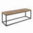 Wood And Metal Bench