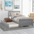 Twin Size Platform Bed With Trundle-167333992