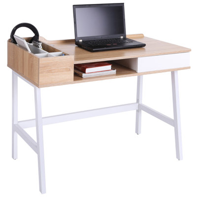 Carys Steel Writing Desk