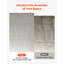 Dalles de plafond en PVC 24 x 24 po (61 x 61 cm), paquet de 12, aspect marbre blanc, panneau en mousse PVC, fixation sur grille, résistant à l'eau, découpe flexible, facile à nettoyer, finition décorative moderne pour la maison et les bureaux.