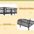 Metal Twin Over Full Bunk Bed For Teens And Adults,Space-Saving/Noise Reduced/No Box Spring Needed,