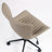 Brionni Upholstered Task Chair Swivel Executive Chair Faux Leather Home Office Chair with Wheels-1185120137