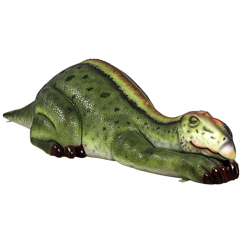 Statue dinosaure Muttaburrasaurus Jurassique