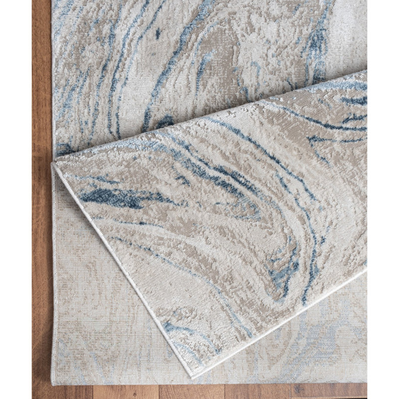 Elegance GC_CNC6010 Ivory 5 Ft. 3 In. X 7 Ft. 3 In. Area Rug, Rectangle 5'3" x 7'3"