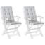Set of 2 Back/Seat Cushions MAUI PREMIUM-14084156