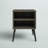Palmateer Mid Century Style Nightstand with Solid Wood Legs-957766794